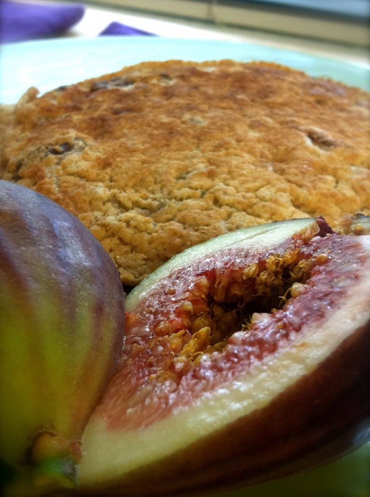 Heart Healthy Fig Banana Pecan Pancake