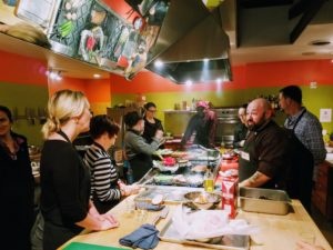 Team Building Cooking Class Kitchen On Fire